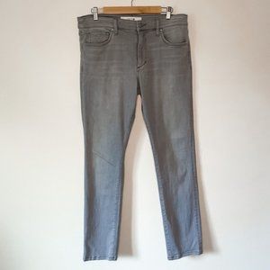 JOE'S JEANS - mens gray skinny leg stretch jeans size 36